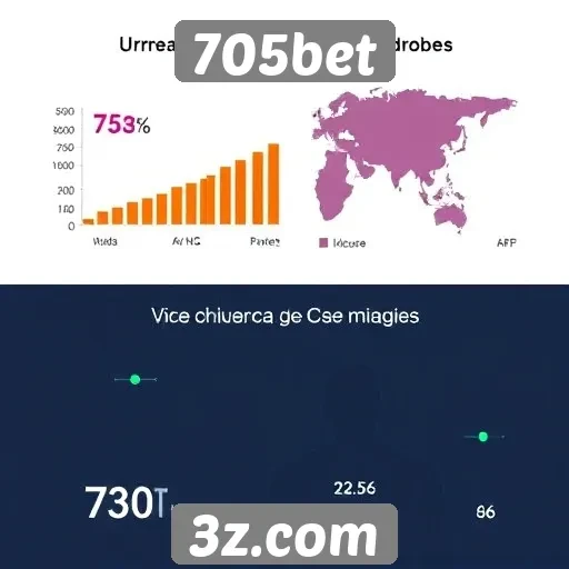 Estatísticas de usuários ativos no 705bet