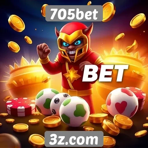 Opções de jogos disponíveis na 705bet